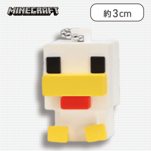 【ニワトリ】マインクラフト ラバぷちモブフィギュア2