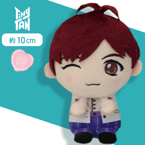 【j-hope】TinyTAN　Purple Holidays　& you　モアプラスマスコット“RM＆Jin＆SUGA＆j-hope”