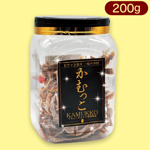 ゴールドラベルかむっこあたりめ角ポット(一味マヨ付) ※賞味期限:2023/04/10