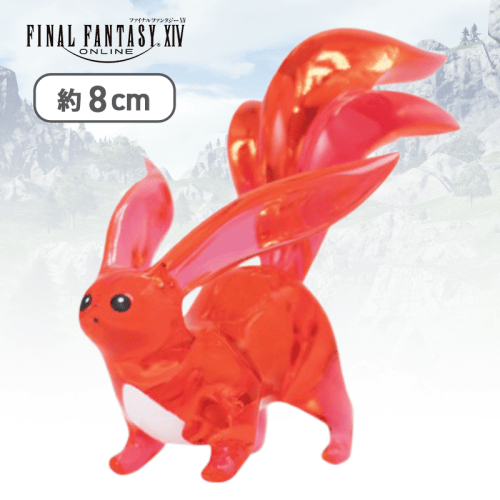 【ルビー】ファイナルファンタジーXIV　クリアビッグフィギュア　カーバンクル