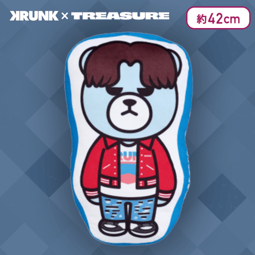 【DOYOUNG】KRUNK×TREASURE　描き下ろしダイカットクッションvol.3