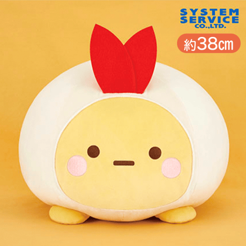 すみっコぐらし みにっコまん もちもちぬいぐるみXL プレミアム えびふらいのしっぽ