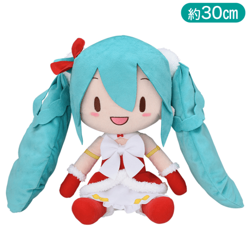 初音ミクシリーズ　スペシャルふわふわぬいぐるみ“初音ミク”クリスマス2022