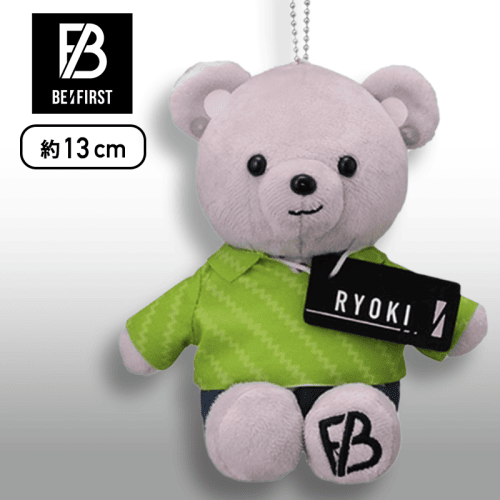 【RYOKI】BE:FIRST　ANIMAL COORDY　モアプラスぬいぐるみ 〜Bye-Good-Bye〜“JUNON ＆ RYOKI ＆ LEO”