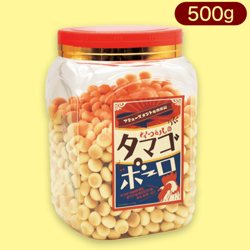 なつかしのタマゴボーロ角ポット※賞味期限:2023/4/20