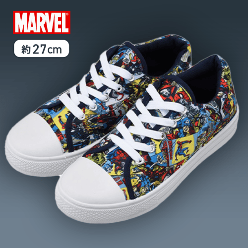 【コミックス柄（27cm）】MARVEL　スニーカー