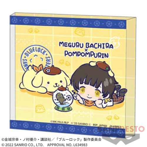 【蜂楽廻】『ブルーロック』×サンリオキャラクターズ アクリルブロック