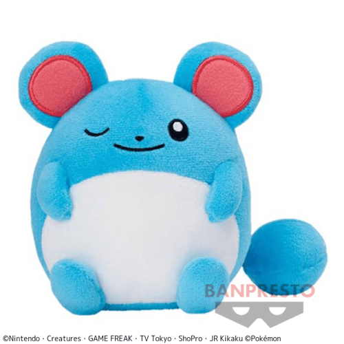 【マリル】ポケットモンスター くつろぎタイム ぬいぐるみ〜マリル・ウパー・タマザラシ・ポッチャマ〜