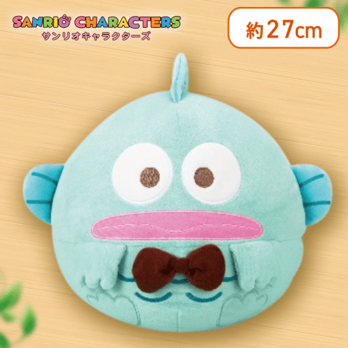 【ハンギョドン】サンリオキャラクターズ ほっこりブラウンもちもちまぁるいドールBIGタイプ