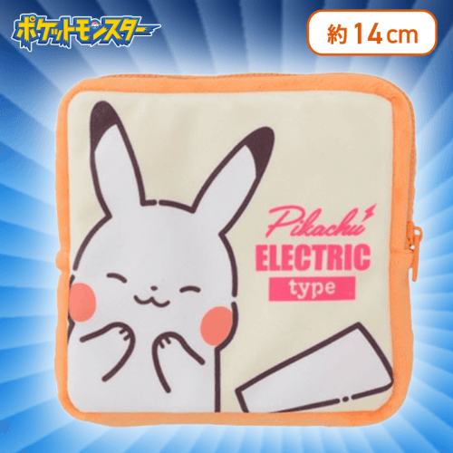 【スマイル】ポケットモンスター　Pikachuスクエアポーチ