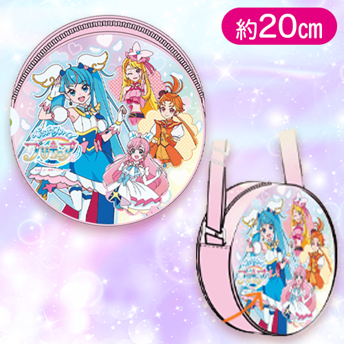 【ピンク】ひろがるスカイ！プリキュアラウンドショルダーバッグ