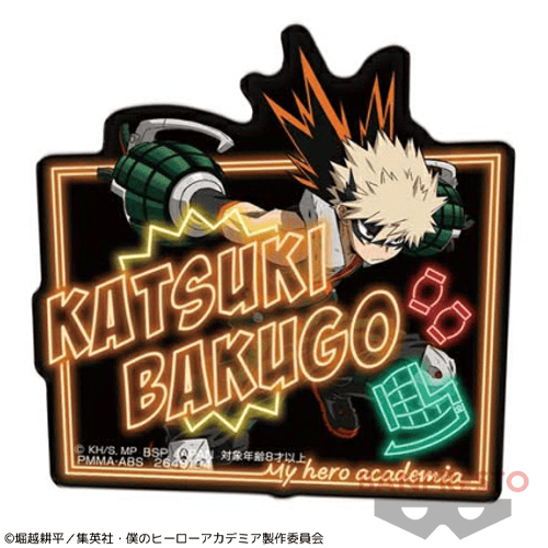 【爆豪勝己】僕のヒーローアカデミア アクリルバッジ