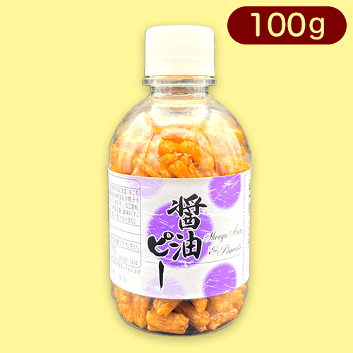 【醤油ピー】ペットボトル入り柿ピー※賞味期限:2023/8/30