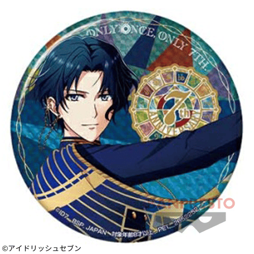 【和泉一織】アイドリッシュセブン ホログラム缶バッジ〜ONLY ONCE ONLY 7TH.