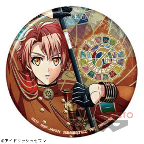 【和泉三月】アイドリッシュセブン ホログラム缶バッジ〜ONLY ONCE ONLY 7TH.