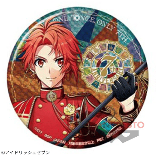 【七瀬陸】アイドリッシュセブン ホログラム缶バッジ〜ONLY ONCE ONLY 7TH.