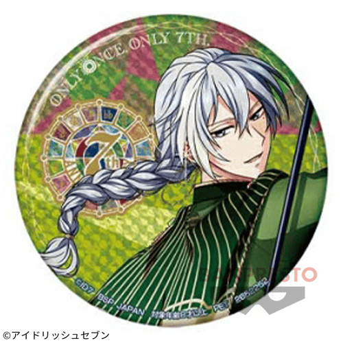 【千】アイドリッシュセブン ホログラム缶バッジ〜ONLY ONCE ONLY 7TH.