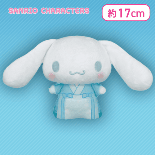 【シナモロール】サンリオキャラクターズひらり春色ぬいぐるみ