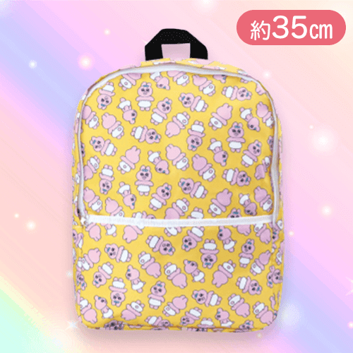 【総柄】可哀想に！おぱんちゅうさぎ　リュックサック