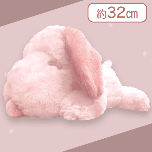 【サクラ】スヌーピー　寝そべりキュートBIGぬい15