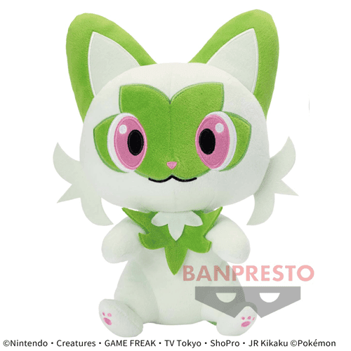 【ニャオハ】ポケットモンスター もふぐっと つれてってぬいぐるみ〜ニャオハ・クワッス〜