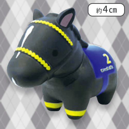 【マンハッタンカフェ】サラブレッドコレクションソフビマスコット4