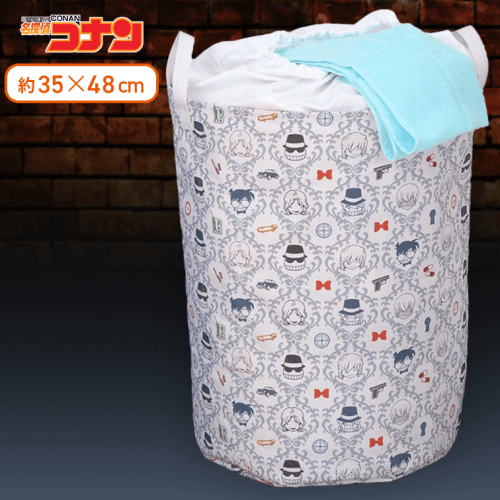 【総柄】名探偵コナン　プレミアムランドリーバッグ