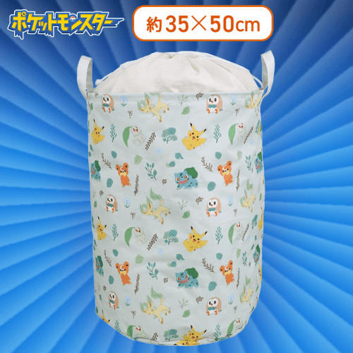 【総柄】ポケットモンスター　プレミアムランドリーバッグ