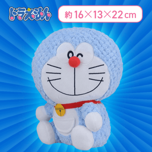 【ウィンク】ドラえもん　Mぬいぐるみ　〜Fluffy Boa〜