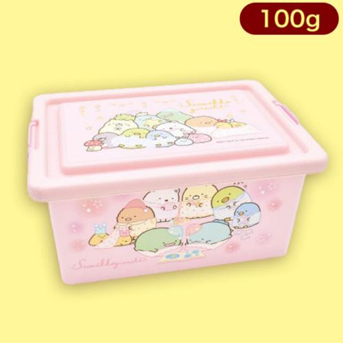 【ピンク】すみっコぐらしいちご風味ポップコーンコンテナBOX※賞味期限:2023/8/25