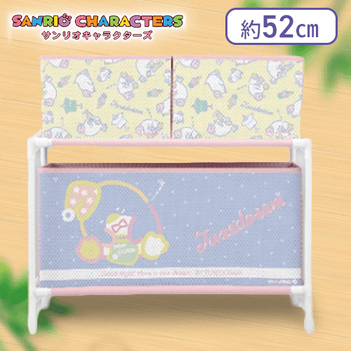 【タキシードサム】 サンリオキャラクターズ ロマンティックネオン3ボックス付き収納ケース
