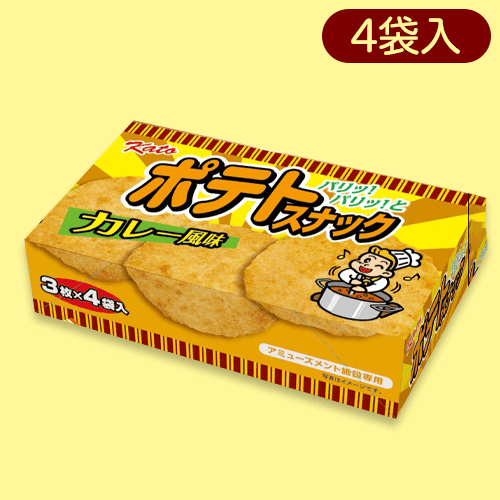 【カレー】ポテトスナックお手頃BOX※賞味期限:2023/9/23