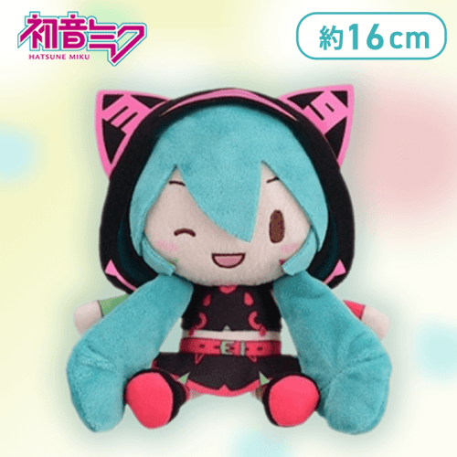 【ウインク】初音ミクシリーズ　ふわぷち　ぬいぐるみ“初音ミク”〜ライブVer.〜