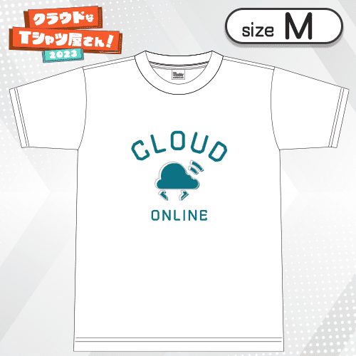 【ホワイト/M】College-Tshirt