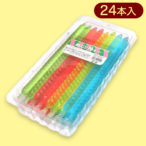 ねじれ棒ゼリー※賞味期限:2024/6/15