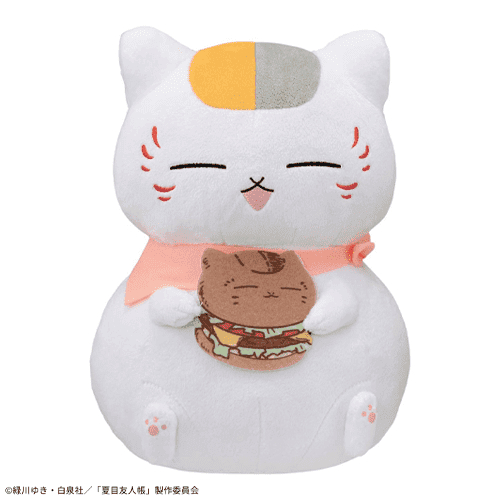 【ニャンコ先生】夏目友人帳 もふぐっとぬいぐるみ〜ニャンコ先生バーガー〜