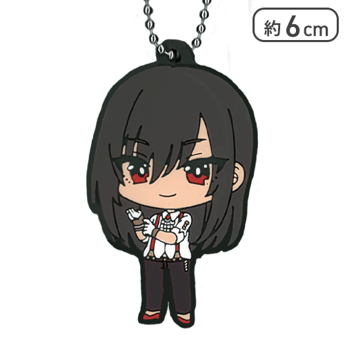 【柳美音】ヘブンバーンズレッドラバーキーホルダー