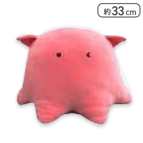 【ぱちっ】もちぷにメンダコくんぬいぐるみBIG4