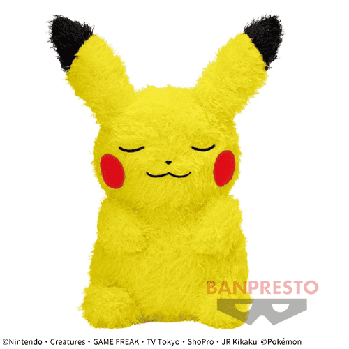 【ピカチュウ】ポケットモンスター もふぐっと くつろぎタイムぬいぐるみ-ピカチュウ・ホゲータ-