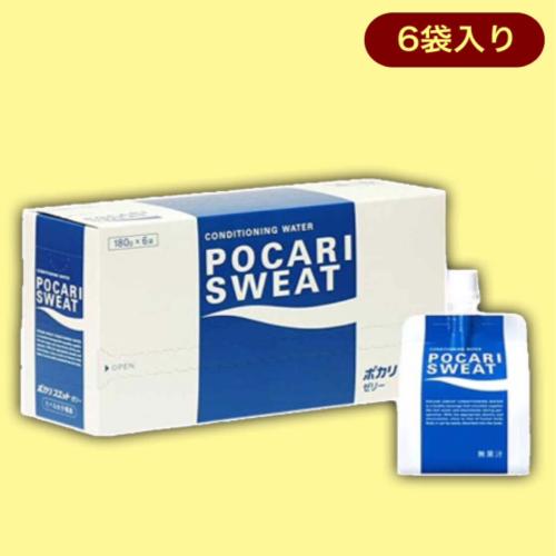 ６Pポカリスエットゼリー※賞味期限:2023/12/29