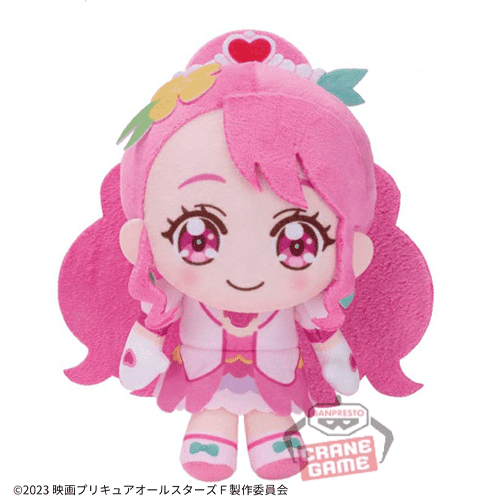 【キュアグレース】映画プリキュアオールスターズF コロっとまんまる プリフェイスぬいぐるみ1