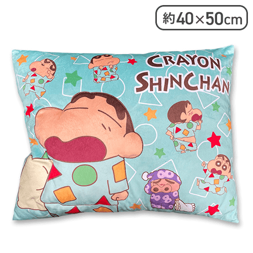 【グリーン】クレヨンしんちゃん ぷっくりクッション3