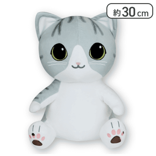 【単品配送不可】【ノーマル】もちまる　BIGぬいぐるみ2