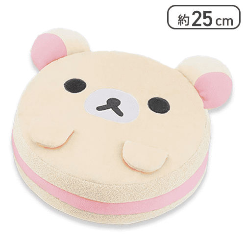 【コリラックマ】リラックマ NEW BASIC RILAKKUMA もちもちマカロンクッションBIG