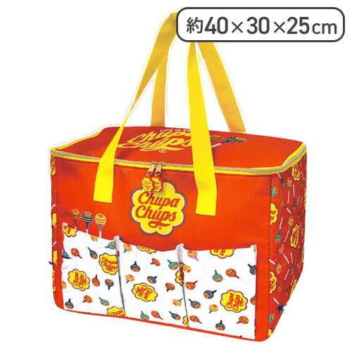 【レッド】チュッパチャプス 保温保冷バックﾞ