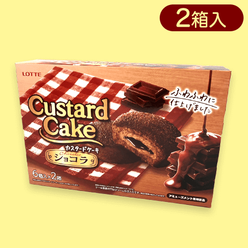 カスタードケーキ＜ショコラ＞BIGBOX※賞味期限:2024/2/29