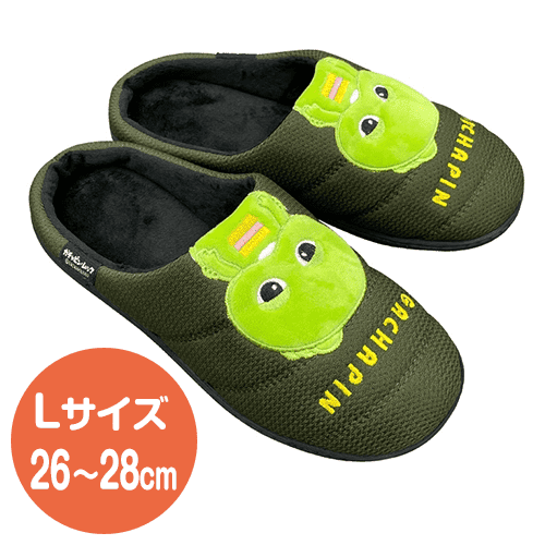 【ガチャピンL】ガチャピンムック warm shoes