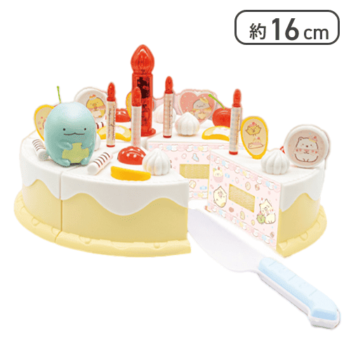 【ショートケーキ】すみっコぐらし ねこのきょうだいとおかし屋さん ケーキおもちゃ