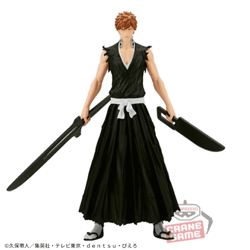 BLEACH一番くじ A賞 黒崎一護B賞 朽木白哉C賞 石田雨竜フィギュアセット 黒崎一護】BLEACH SOLID AND SOULS-黒崎一護＆石田雨竜- | オンライン