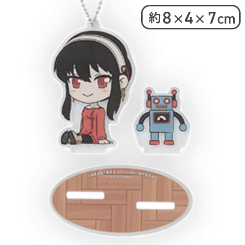 【単品配送不可】【ヨル】「SPY×FAMILY」 のほほんと♪ ツインクリアスタンド